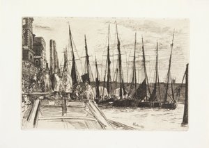 Billingsgate av James Abbott McNeill Whistler