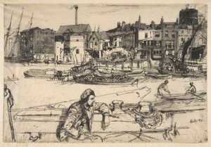 Svarta Lejonets kaj av James McNeill Whistler