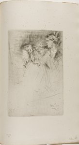 Borstar håret av James Abbott McNeill Whistler
