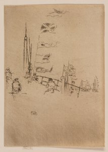 Flaggväv av James Abbott McNeill Whistler