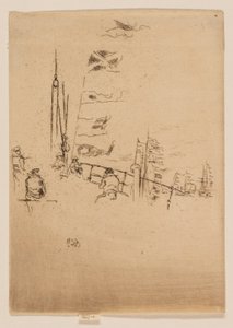 Flaggväv av James Abbott McNeill Whistler