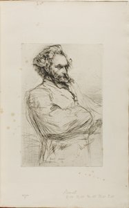 C.L. Drouet, skulptör av James Abbott McNeill Whistler