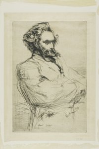 C. L. Drouet, skulptör av James McNeill Whistler