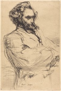C. L. Drouet, skulptör av James McNeill Whistler