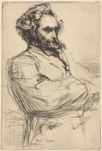 C. L. Drouet, skulptör av James McNeill Whistler
