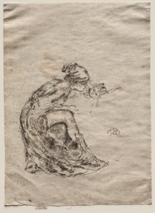 Cameo, nr 1 (Mor och barn) av James McNeill Whistler