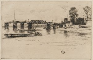 Chelsea av James Abbott McNeill Whistler