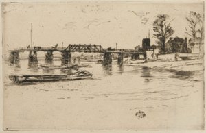 Chelsea av James Abbott McNeill Whistler