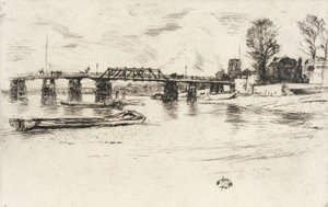 Chelsea av James McNeill Whistler