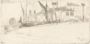 Chelsea Wharf av James Abbott McNeill Whistler