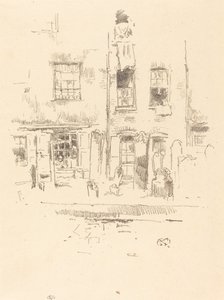 Kyrkogård av James Abbott McNeill Whistler