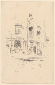 Kyrkogård av James Abbott McNeill Whistler