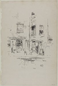 Kyrkogård av James Abbott McNeill Whistler