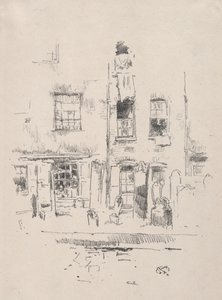 Kyrkogården av James McNeill Whistler