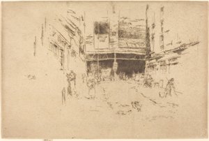 Clothes Exchange, No.I av James Abbott McNeill Whistler