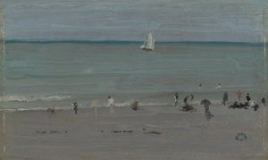 Kustscen, badande av James Abbott McNeill Whistler