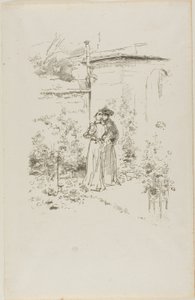 Förtroende i trädgården av James Abbott McNeill Whistler