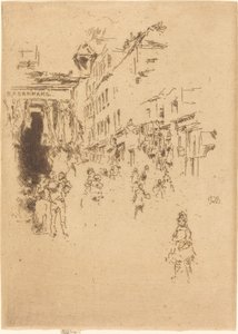 Cutler Street, Houndsditch av James Abbott McNeill Whistler