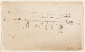 Dieppe av James McNeill Whistler