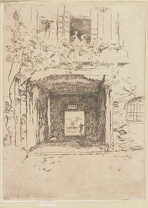 Dörröppning och Vine av James Abbott McNeill Whistler