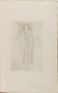 Draperad modell av James Abbott McNeill Whistler
