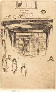 Drury Lane av James Abbott McNeill Whistler