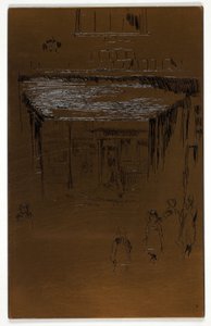 Drury Lane av James Abbott McNeill Whistler