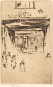 Drury Lane av James McNeill Whistler