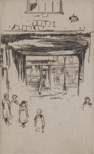 Drury Lane av James McNeill Whistler