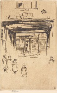 Drury Lane av James McNeill Whistler