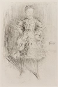 Elinor Leyland av James Abbott McNeill Whistler