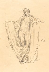 Figurstudie av James Abbott McNeill Whistler