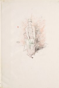 Figurstudie i färger av James McNeill Whistler