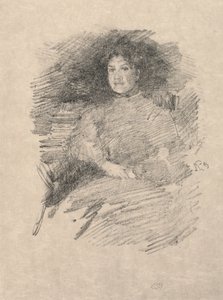 Firelight (fru Pennell) av James McNeill Whistler