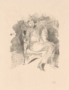 Eldslåga: Joseph Pennell, nr 1 av James McNeill Whistler