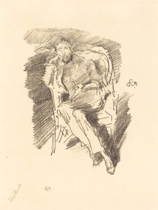 Firelight: Joseph Pennell, nr 2 av James Abbott McNeill Whistler