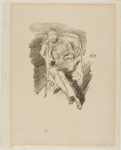 Firelight: Joseph Pennell, nr 2 av James Abbott McNeill Whistler