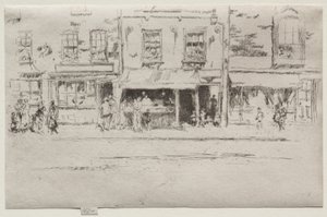 Fiskbutik, Chelsea av James McNeill Whistler