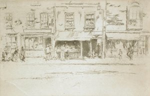 Fiskbutik, Chelsea av James McNeill Whistler