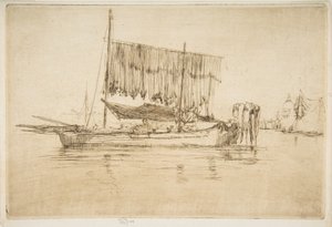 Fiskebåt av James McNeill Whistler