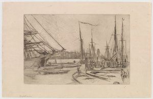 Från Billingsgate av James Abbott McNeill Whistler