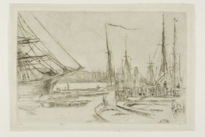 Från Billingsgate av James Abbott McNeill Whistler