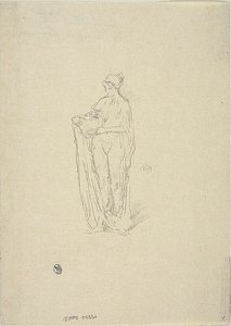 Flicka med skål av James Abbott McNeill Whistler