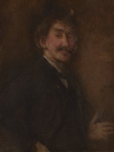 Guld och brunt: Självporträtt av James McNeill Whistler