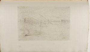 Greenhithe av James Abbott McNeill Whistler