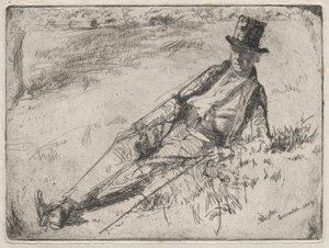 Greenwich Pensioner av James McNeill Whistler
