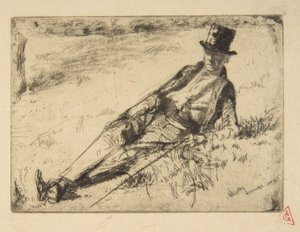 Greenwichpensionär av James McNeill Whistler