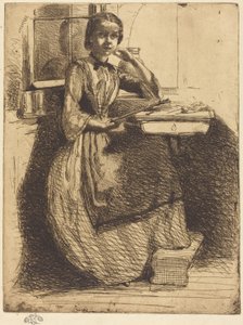 Gretchen i Heidelberg av James McNeill Whistler