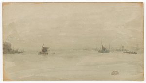 Grå och Silver–Liverpool av James Abbott McNeill Whistler