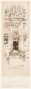 Svanens hus, Bryssel av James Abbott McNeill Whistler